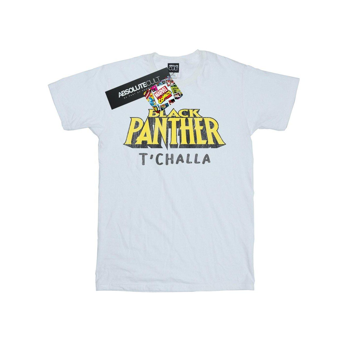 Black Panther Aka T'challa Tshirt Herren Weiss XL von MARVEL