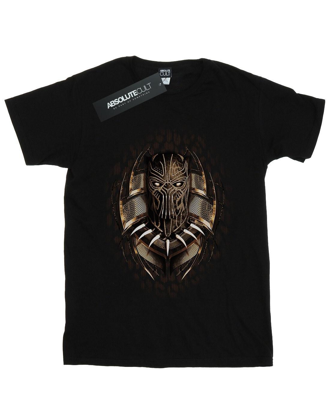 Black Panther Gold Killmonger Tshirt Damen Schwarz M von MARVEL