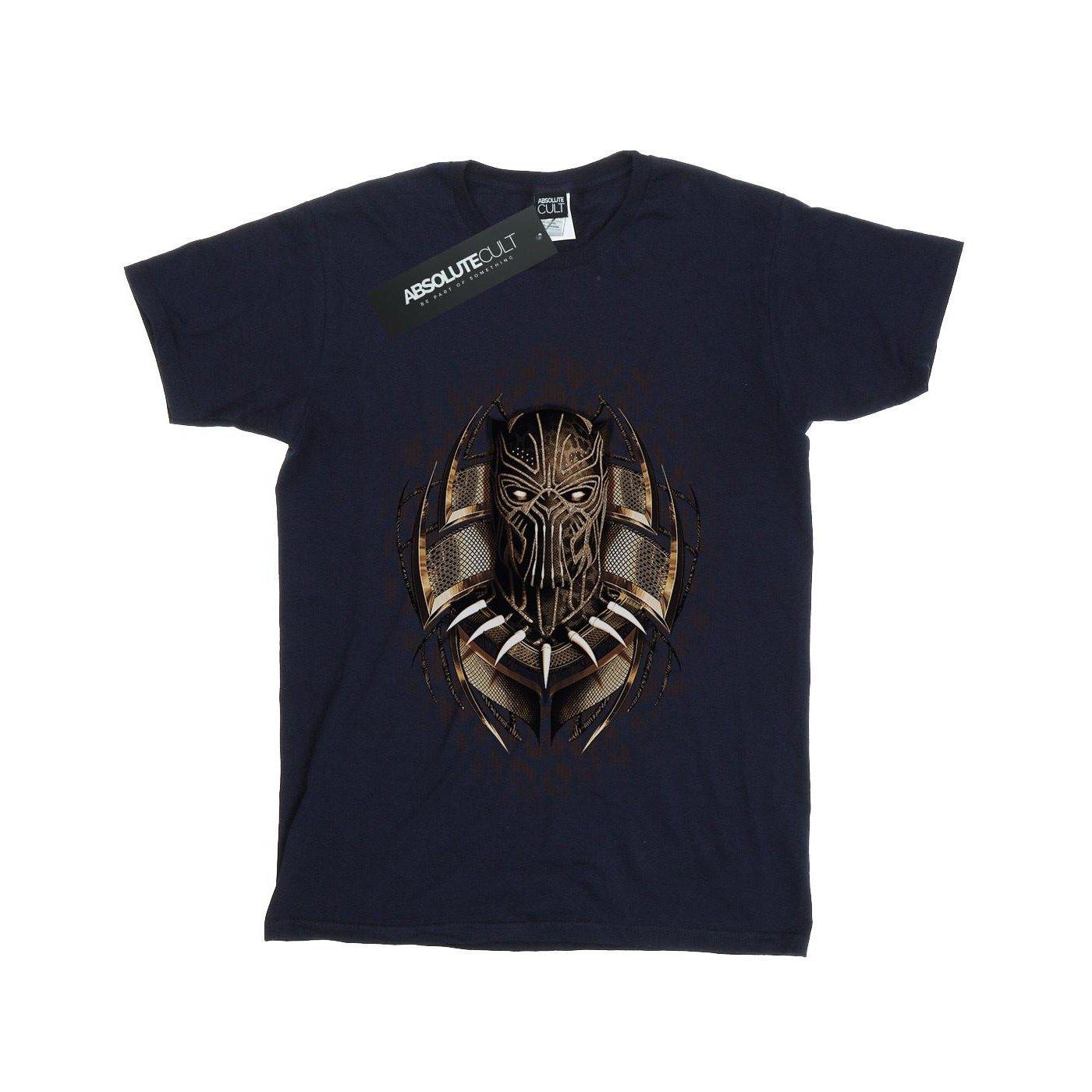 Black Panther Gold Killmonger Tshirt Unisex Marine 128 von MARVEL