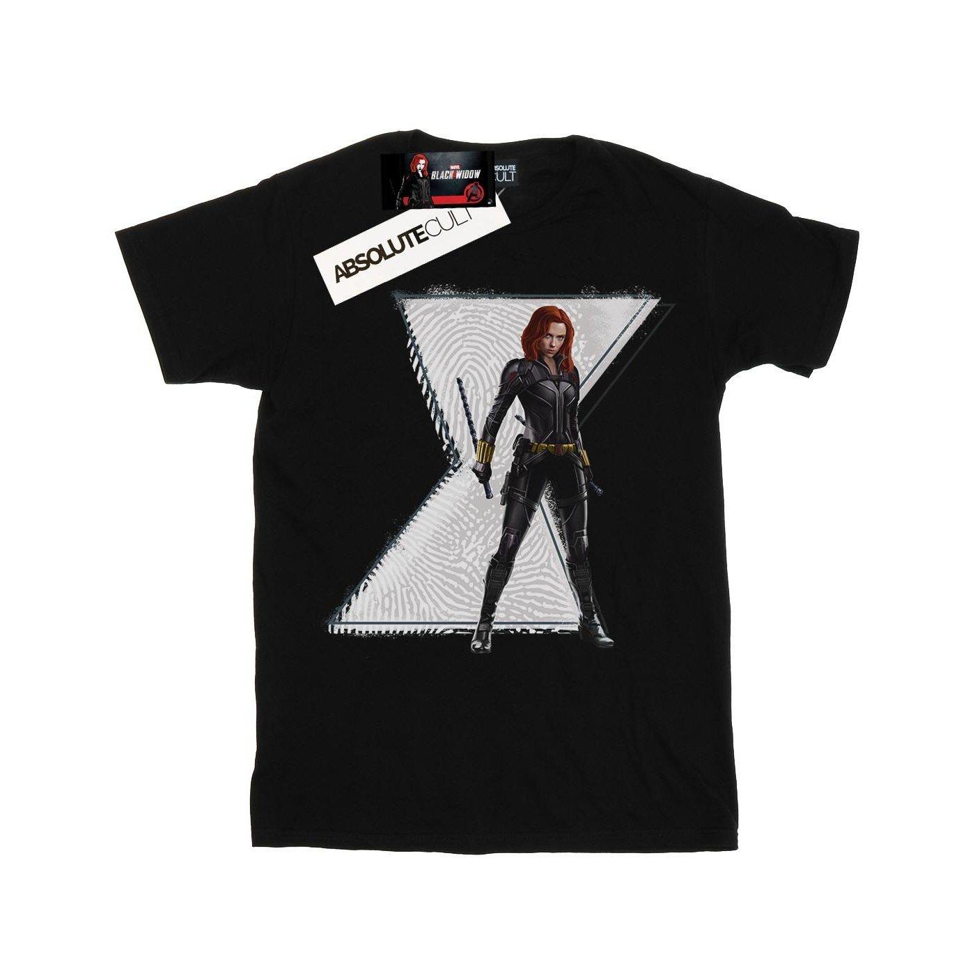 Black Widow Movie Natasha Logo Tshirt Damen Schwarz XXL von MARVEL