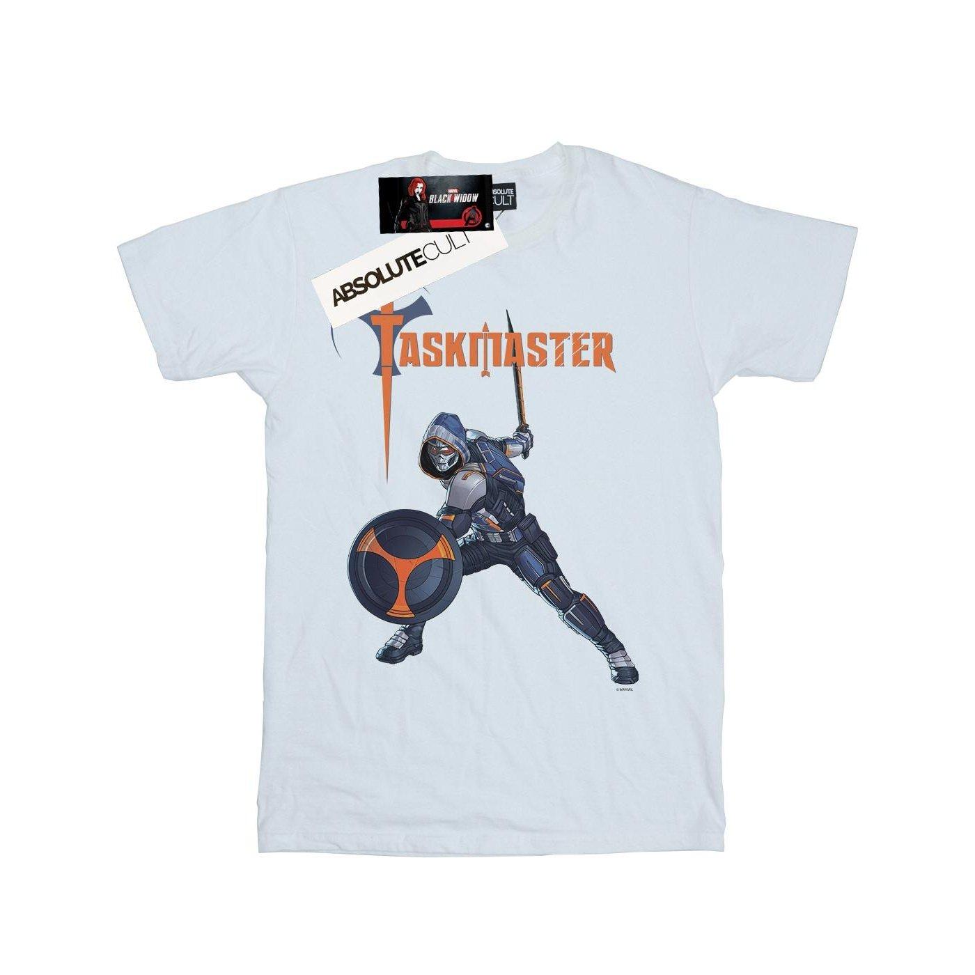 Black Widow Movie Taskmaster Pose Tshirt Damen Weiss M von MARVEL