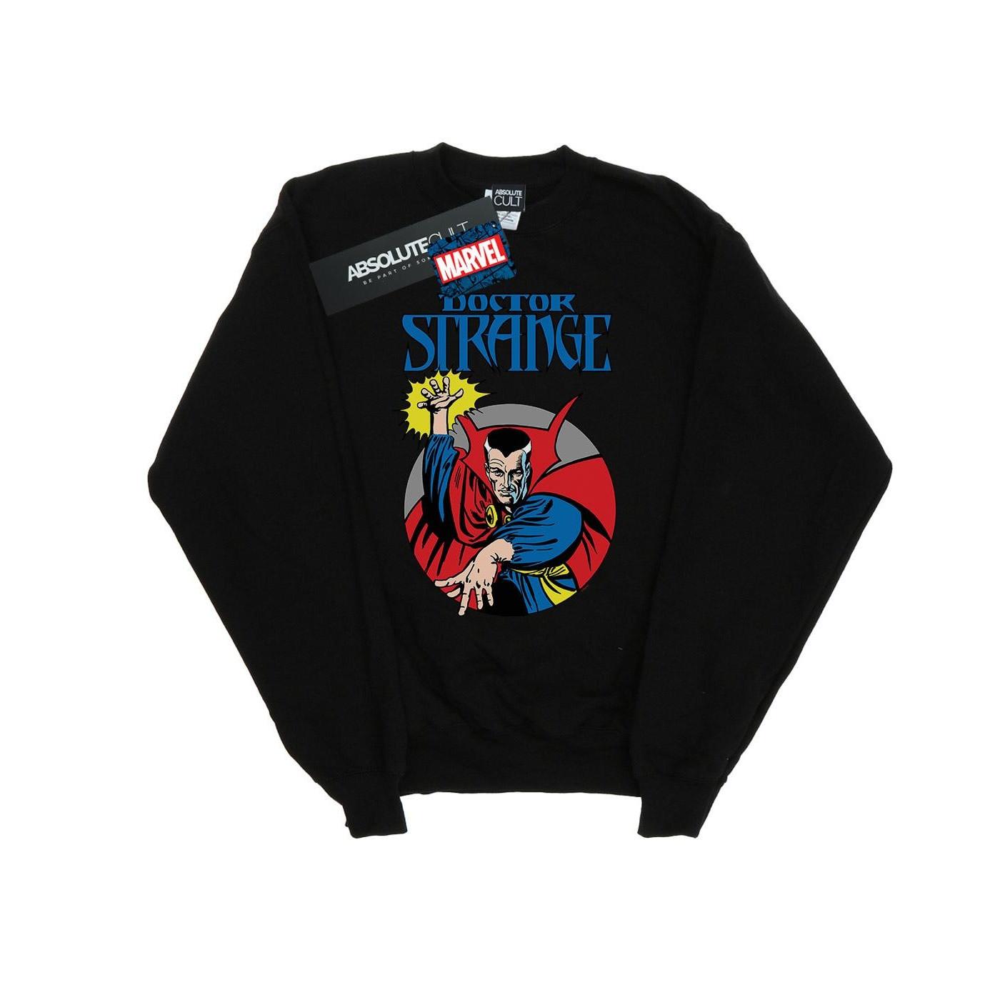 Doctor Strange Circle Sweatshirt Herren Schwarz 5XL von MARVEL