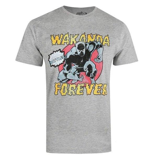 Forever Tshirt Herren Grau L von MARVEL