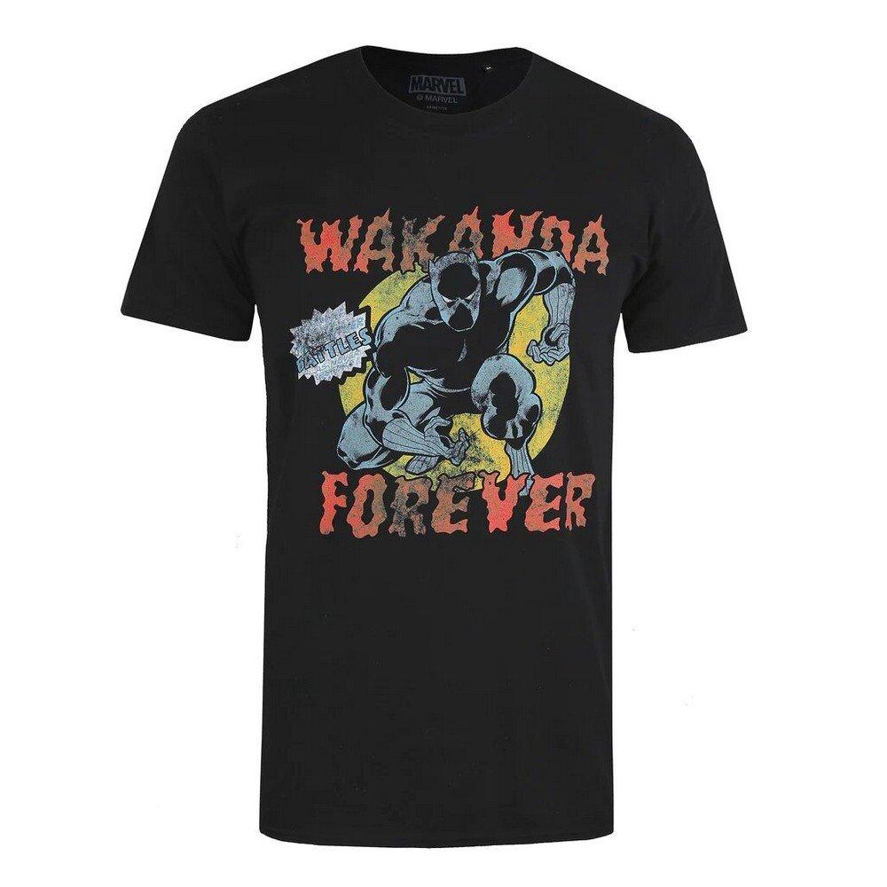 Forever Tshirt Herren Schwarz M von MARVEL