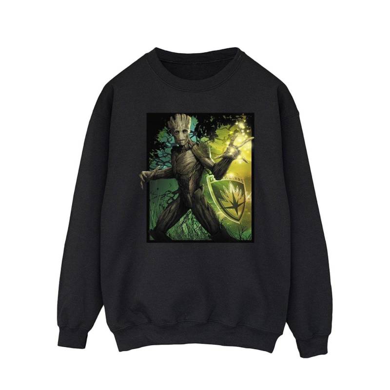 Guardians Of The Galaxy Groot Forest Energy Sweatshirt Herren Schwarz L von MARVEL