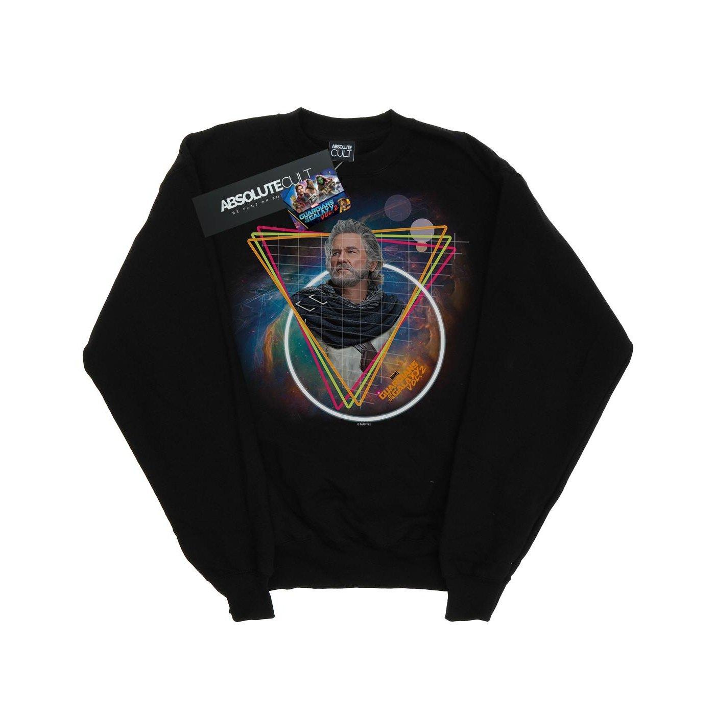 Guardians Of The Galaxy Neon Ego Sweatshirt Herren Schwarz L von MARVEL