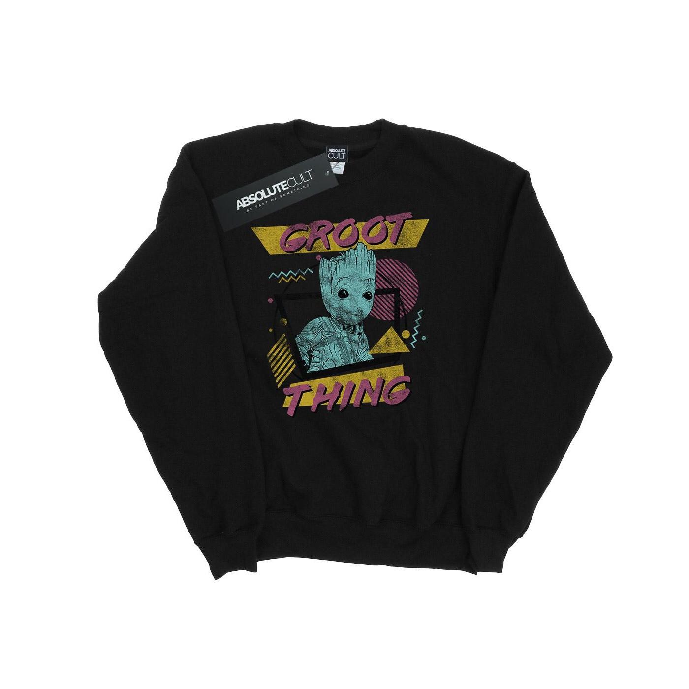 Guardians Of The Galaxy Vol. 2 Groot Thing Sweatshirt Herren Schwarz L von MARVEL