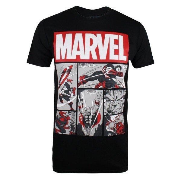 Heroes Tshirt Herren Schwarz M von MARVEL