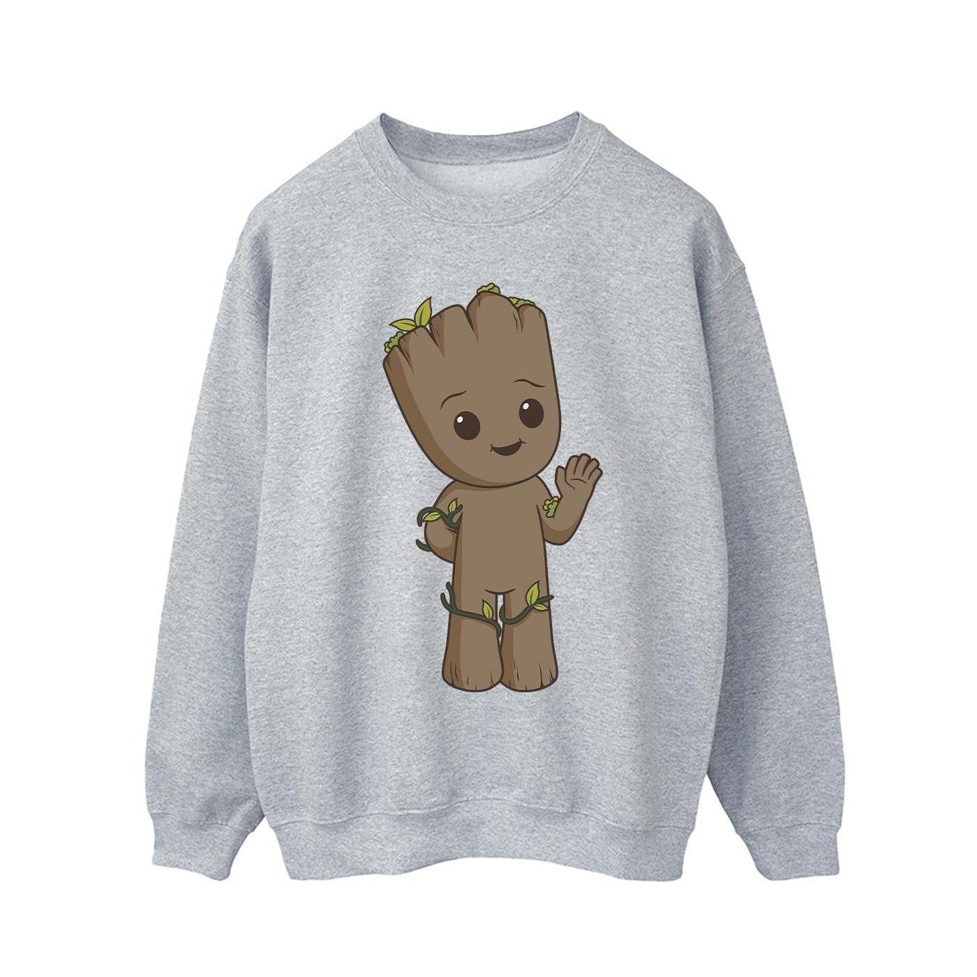 I Am Groot Cute Groot Sweatshirt Herren Grau L von MARVEL