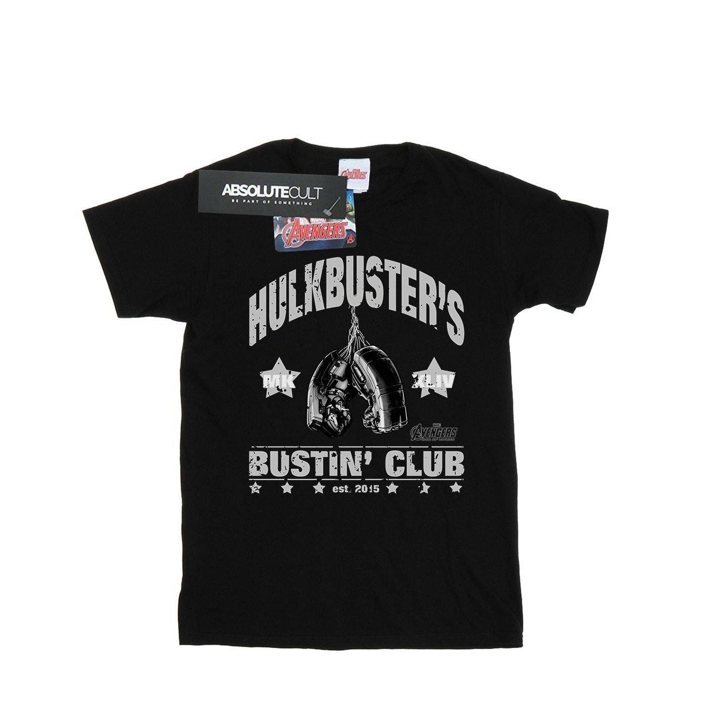 Iron Man Hulkbuster's Bustin' Club Tshirt Herren Schwarz XL von MARVEL