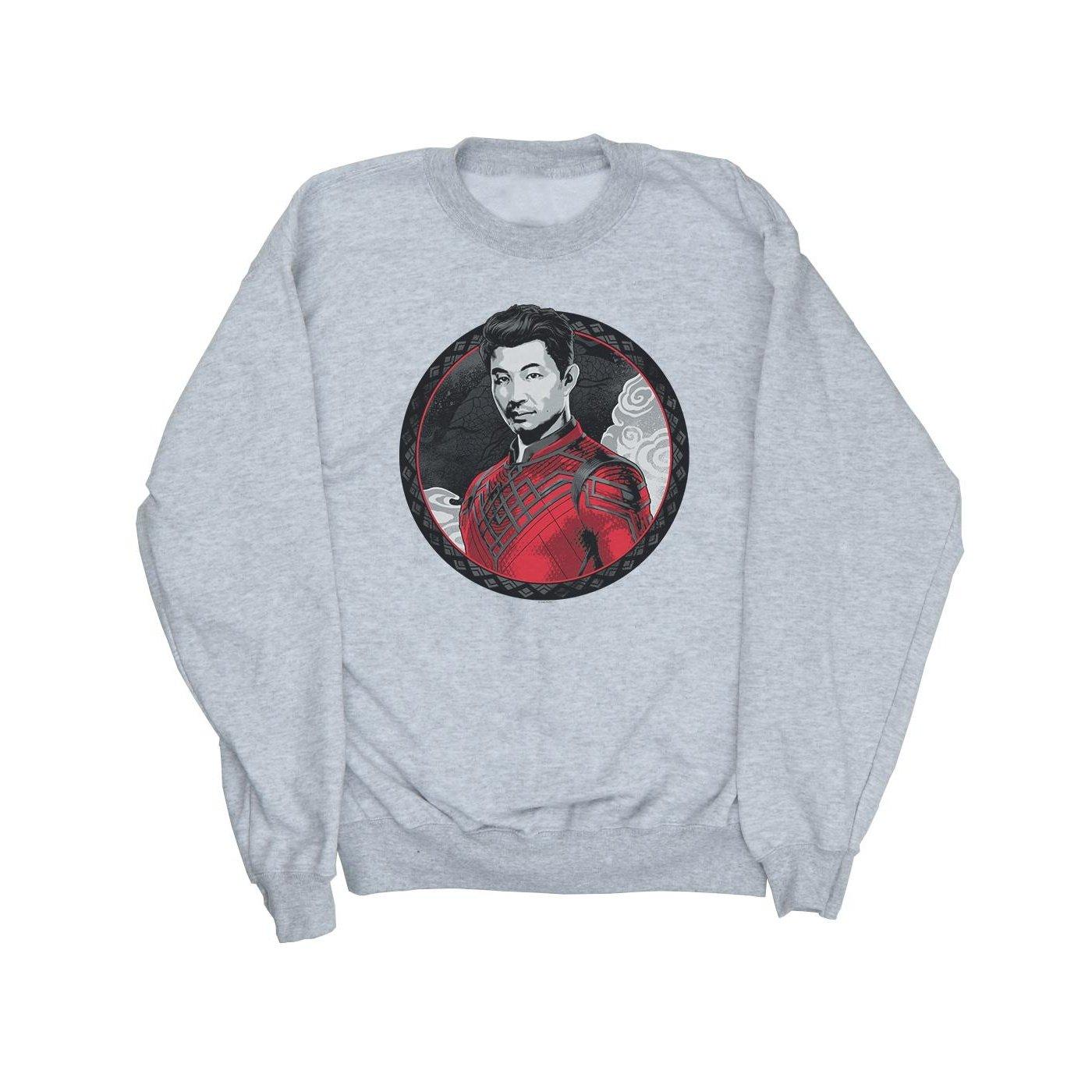 Shangchi And The Legend Of The Ten Rings Red Ring Sweatshirt Damen Grau L von MARVEL