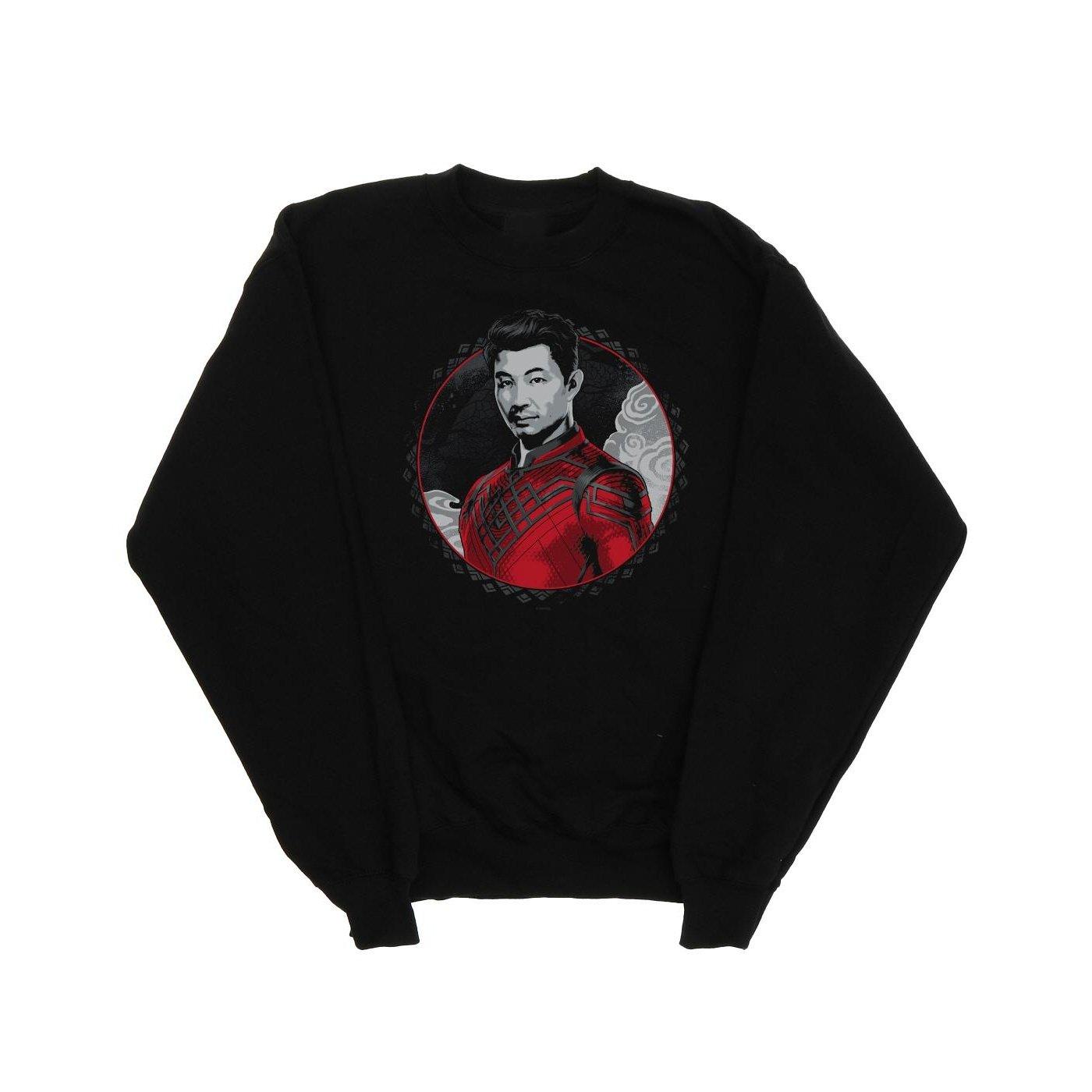 Shangchi And The Legend Of The Ten Rings Red Ring Sweatshirt Damen Schwarz L von MARVEL