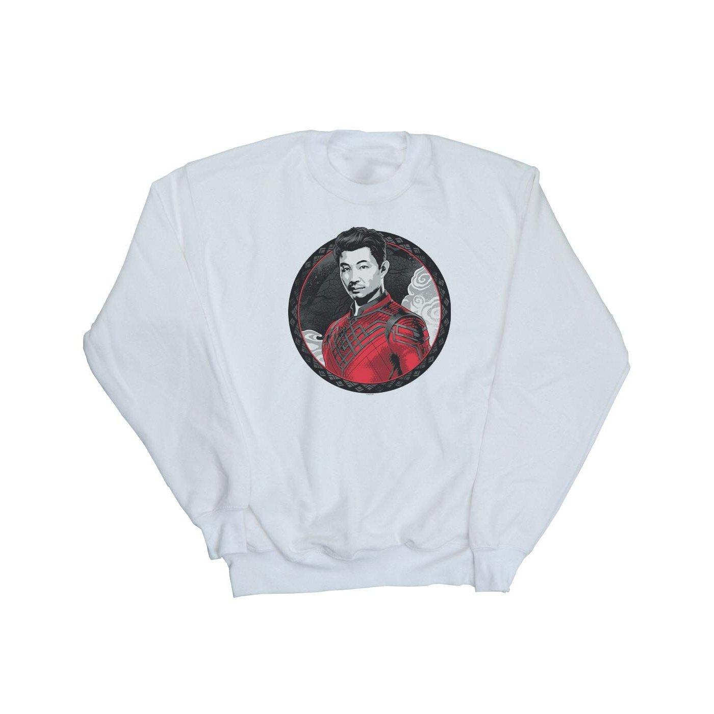 Shangchi And The Legend Of The Ten Rings Red Ring Sweatshirt Damen Weiss S von MARVEL