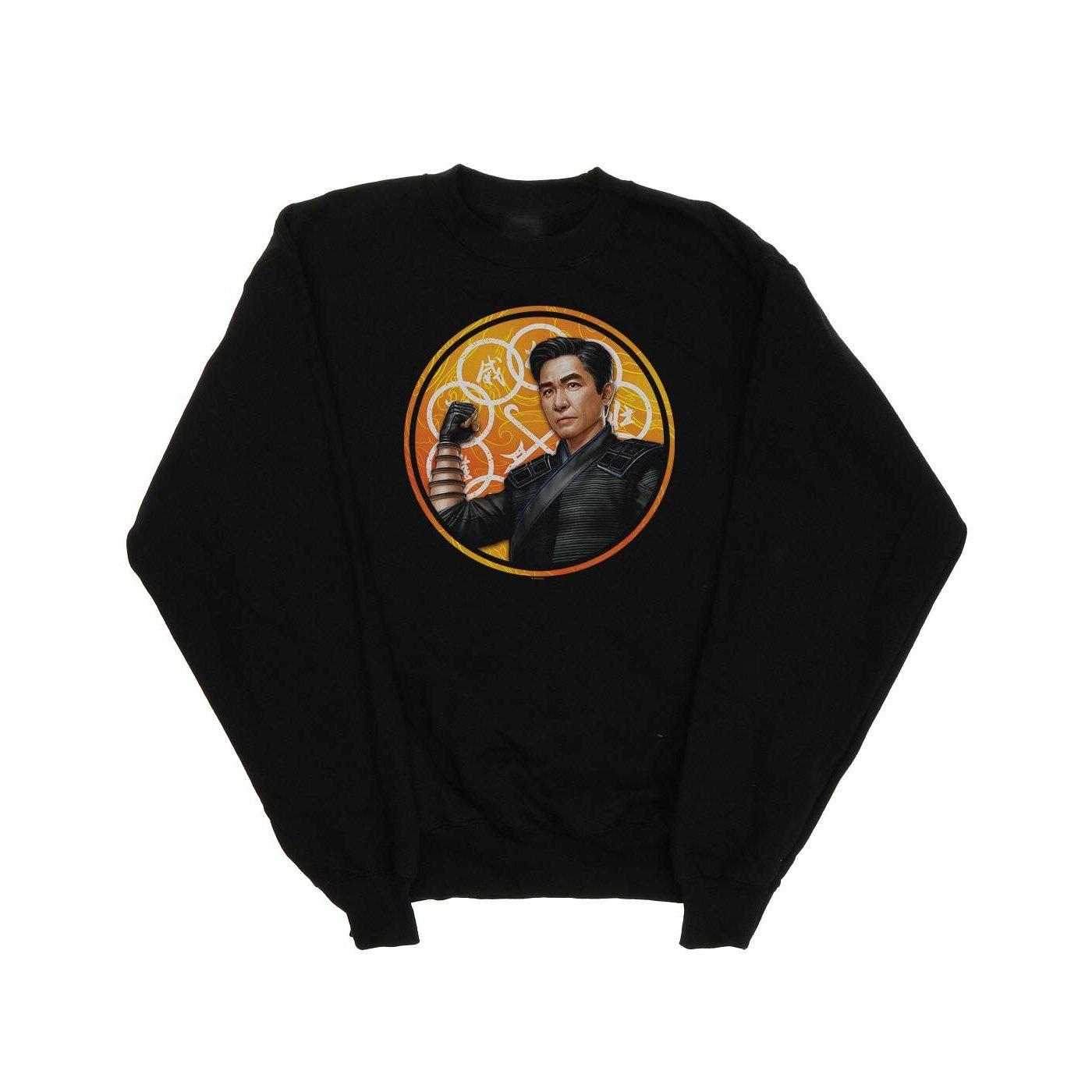 Shangchi And The Legend Of The Ten Rings Ten Ring Pose Sweatshirt Damen Schwarz M von MARVEL