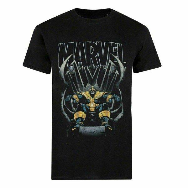 Tshirt Herren Schwarz L von MARVEL