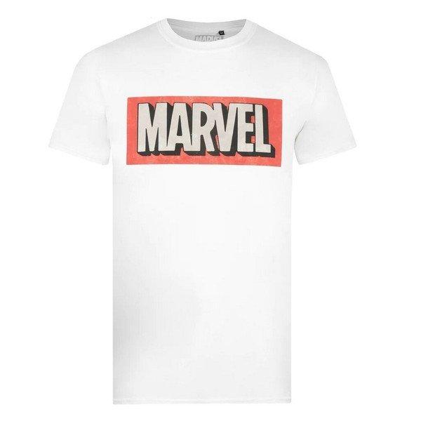 Tshirt Herren Weiss L von MARVEL