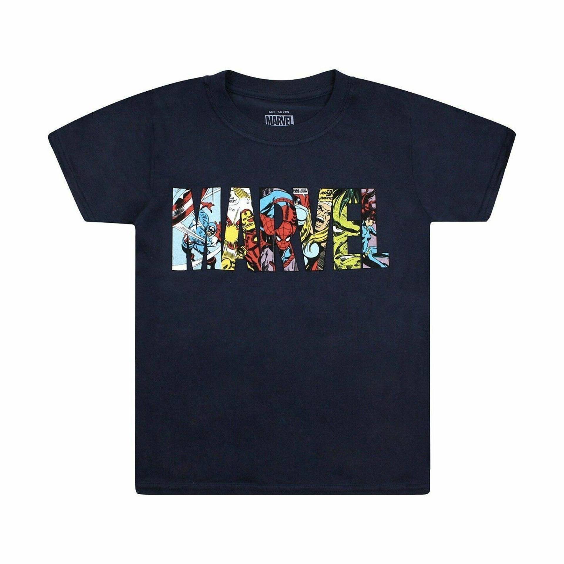 Tshirt Jungen Marine 134 von MARVEL