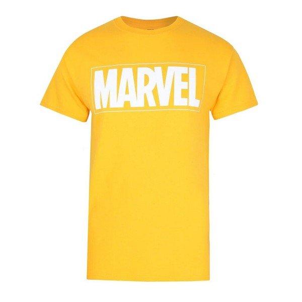 Tshirt Logo Herren Gelbgold M von MARVEL