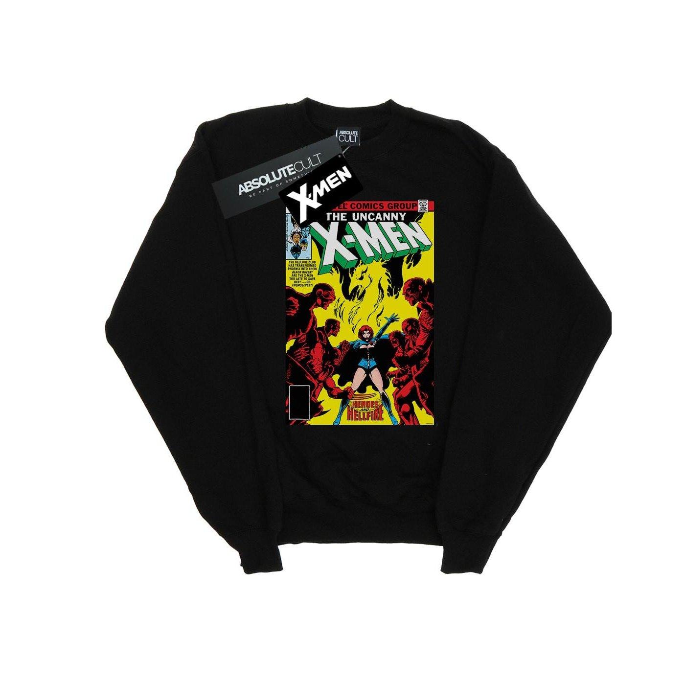 Xmen Phoenix Black Queen Sweatshirt Damen Schwarz XL von MARVEL