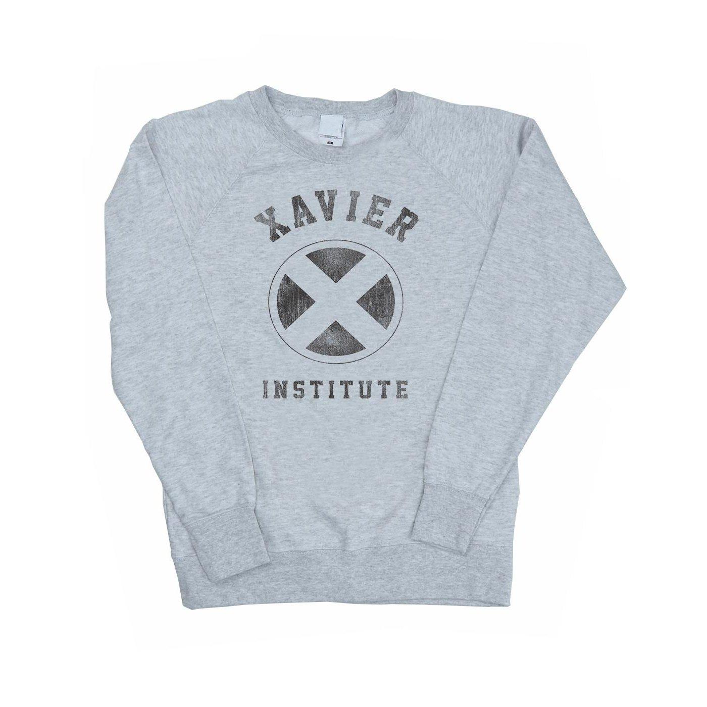 Xmen Xavier Institute Sweatshirt Damen Grau L von MARVEL