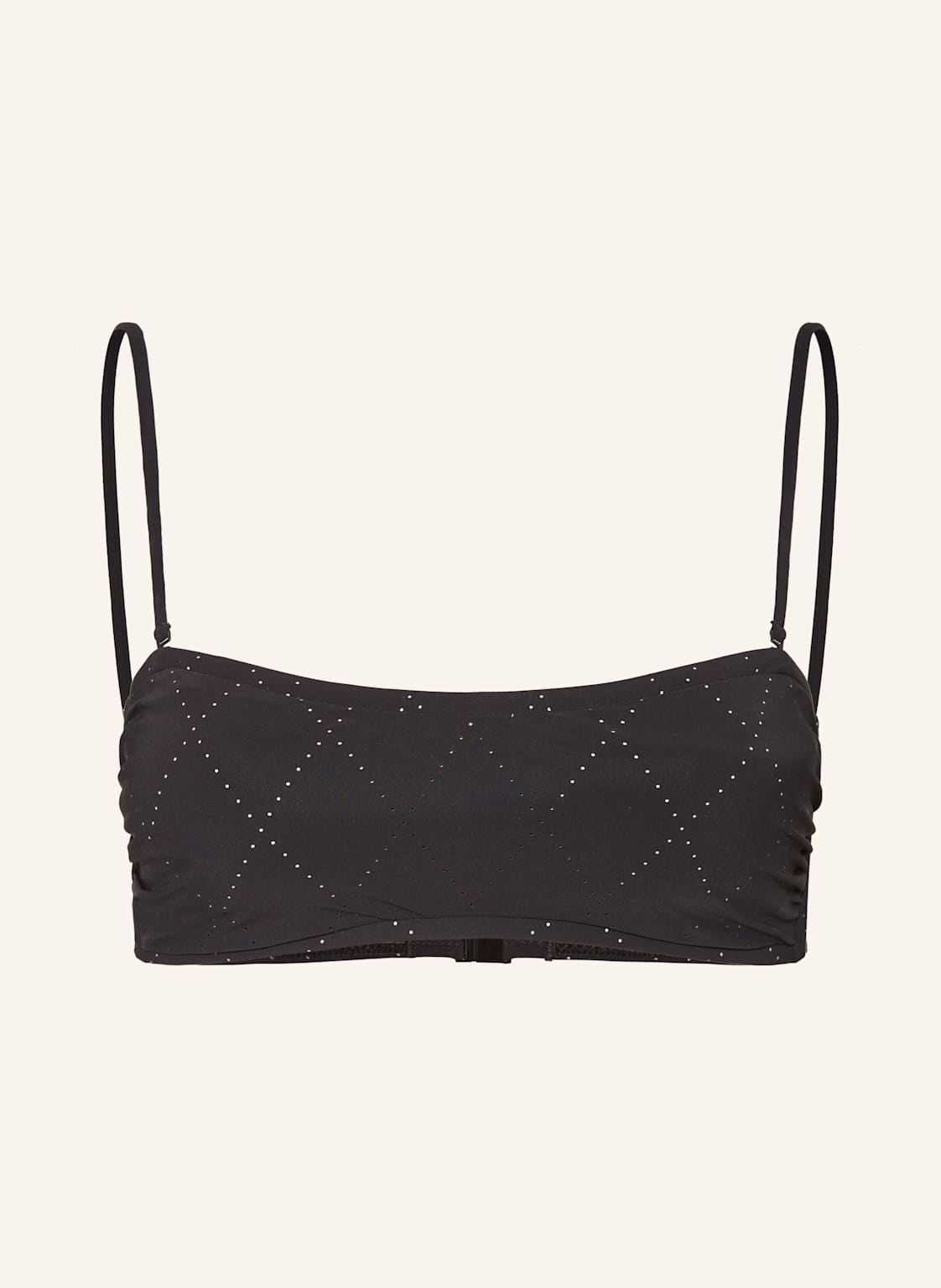 Maryan Mehlhorn Bandeau-Bikini-Top Noircraft schwarz von MARYAN MEHLHORN