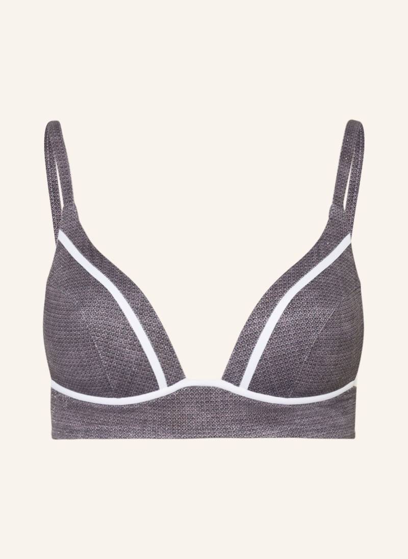 Maryan Mehlhorn Bralette-Bikini-Top Argentum Mit Glanzgarn silber von MARYAN MEHLHORN