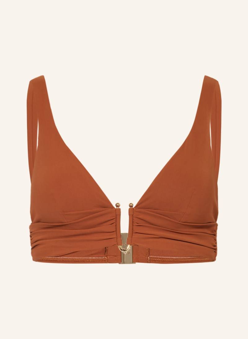 Maryan Mehlhorn Bralette-Bikini-Top Honesty braun von MARYAN MEHLHORN