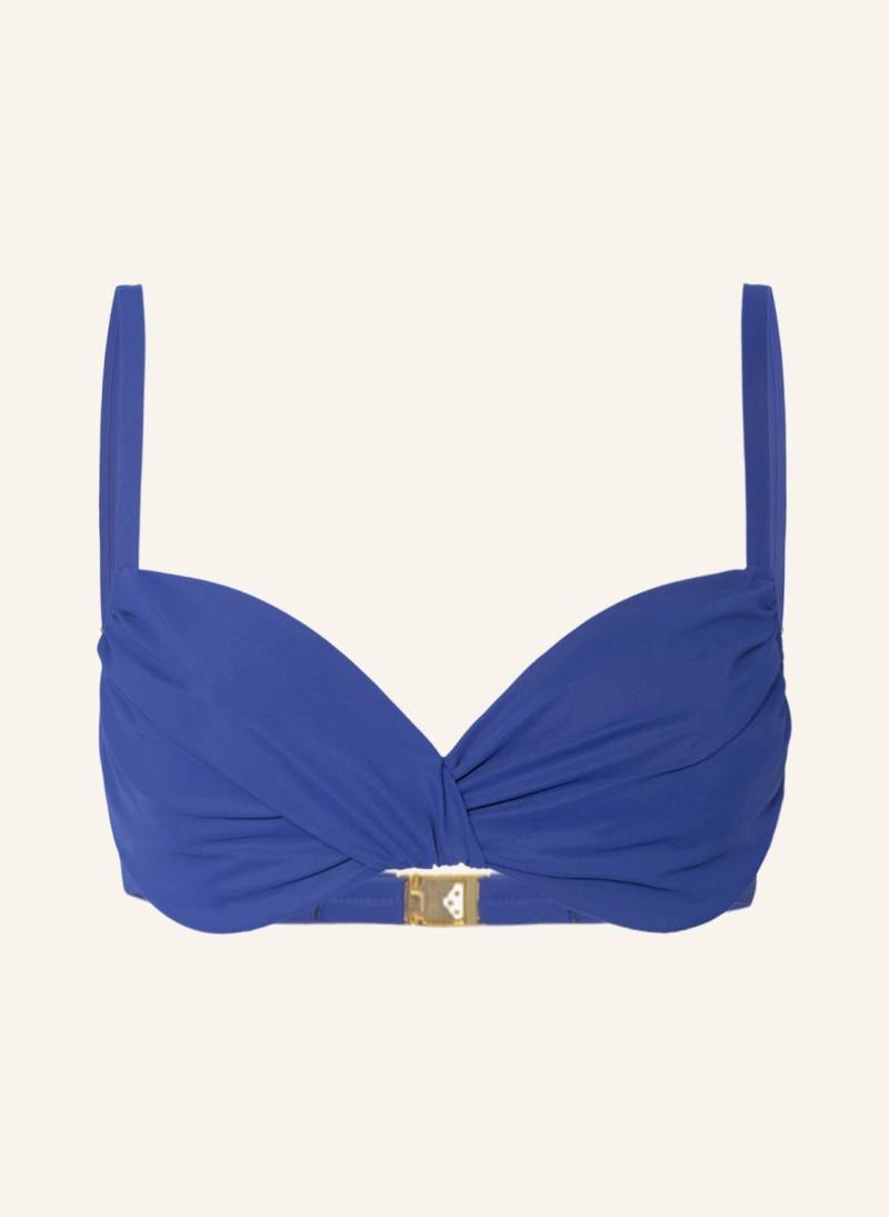 Maryan Mehlhorn Bügel-Bikini-Top Solids Mit Uv-Schutz blau von MARYAN MEHLHORN