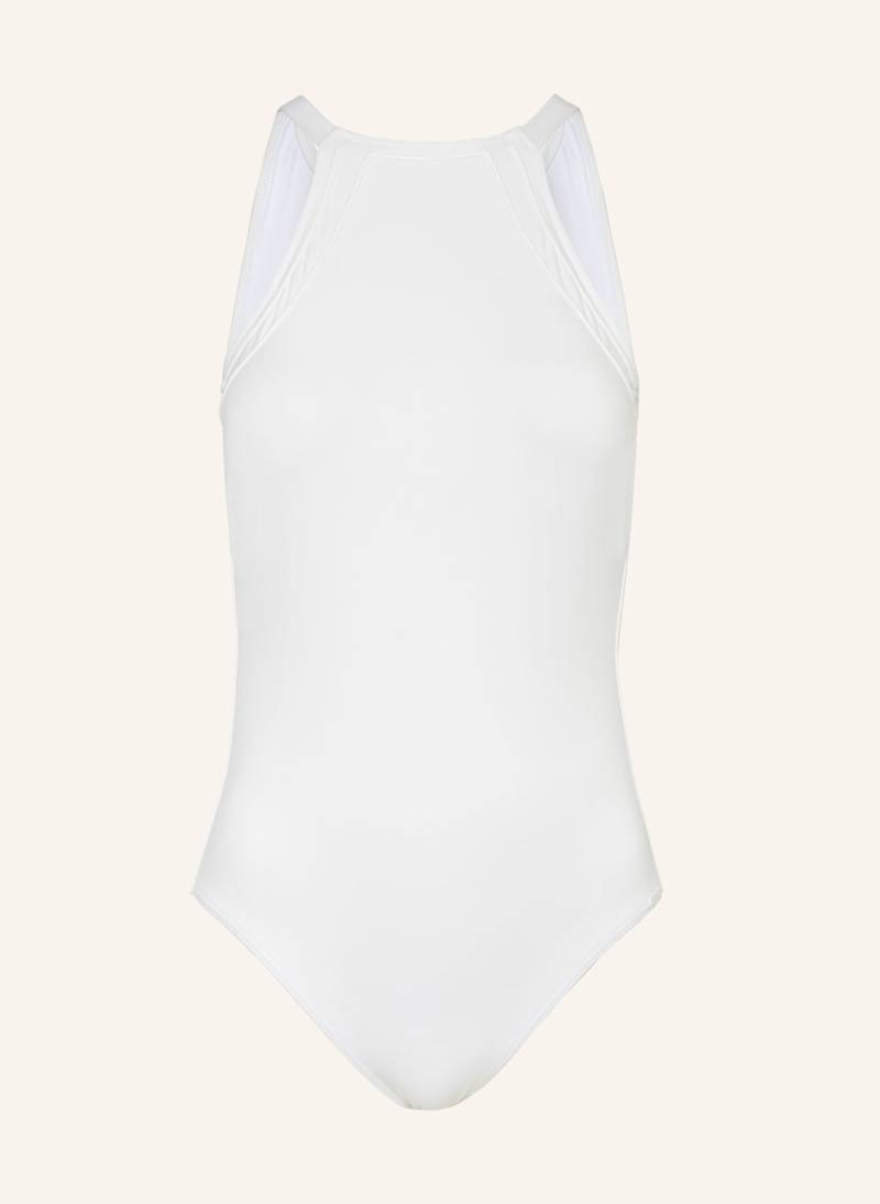 Maryan Mehlhorn High-Neck-Badeanzug Softline weiss von MARYAN MEHLHORN