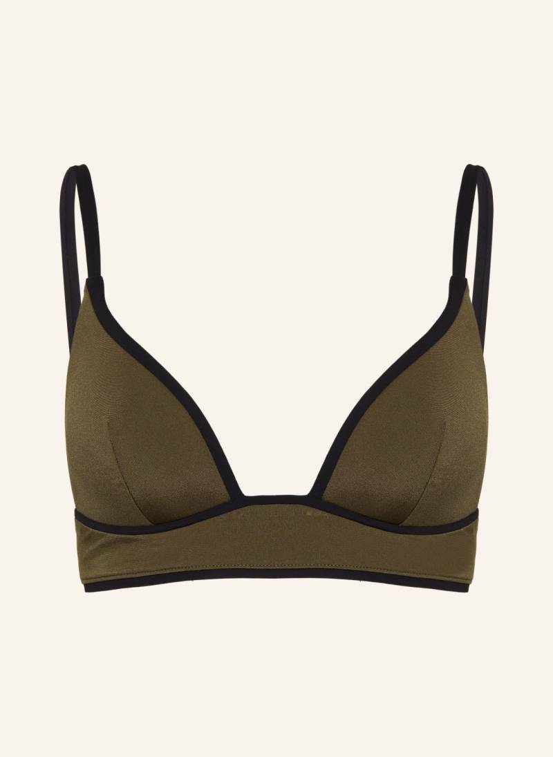 Maryan Mehlhorn Triangel-Bikini-Top Silence gruen von MARYAN MEHLHORN