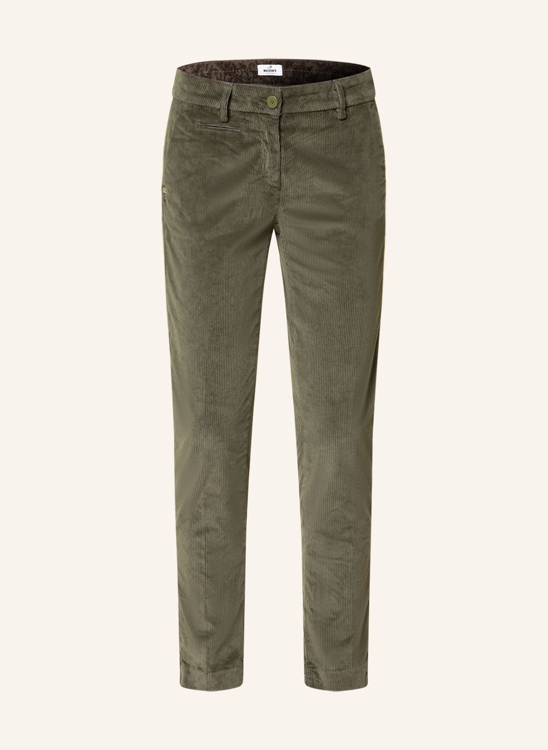 Mason's Cordhose gruen von MASON'S