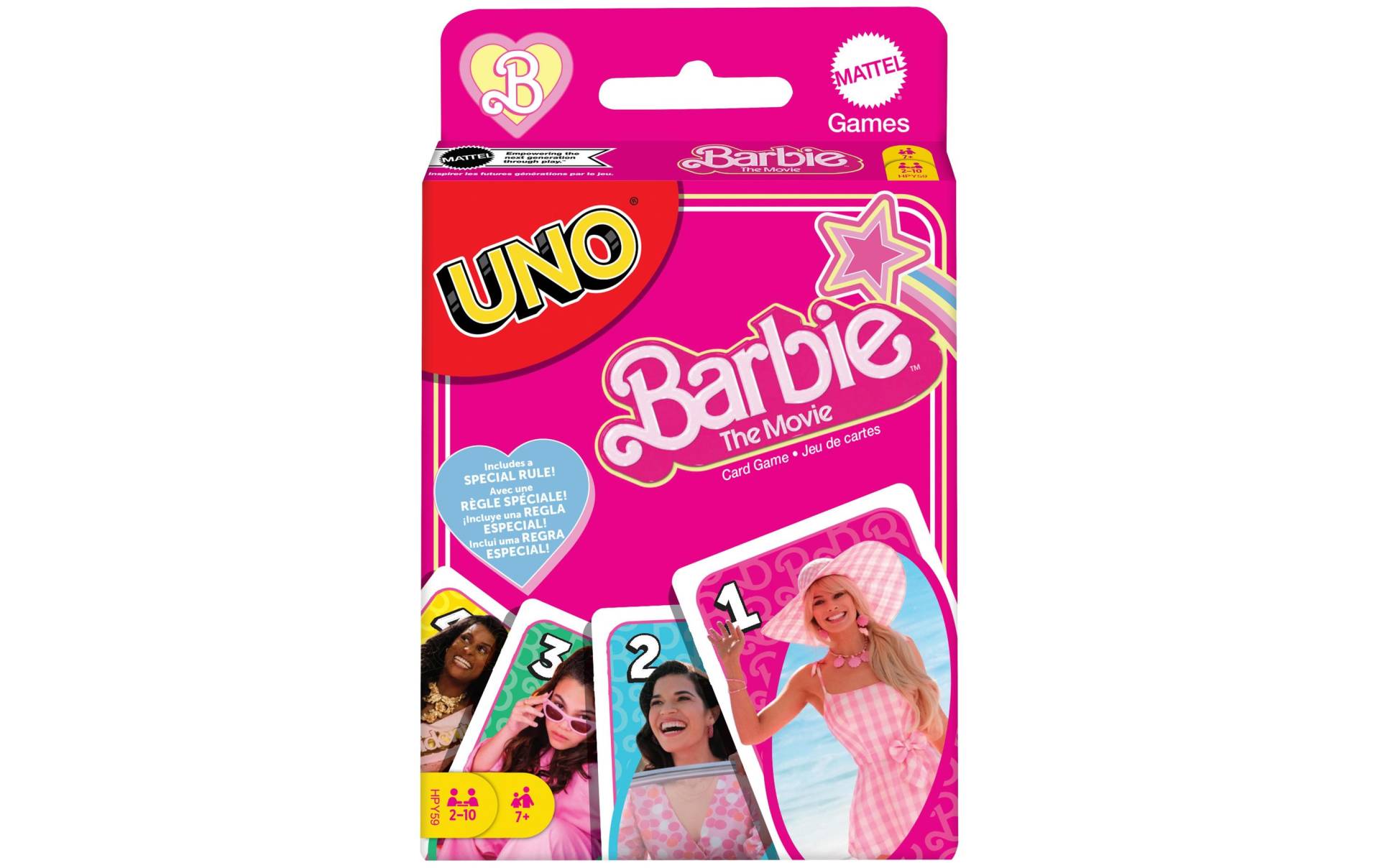 Mattel games Spiel »Kartenspiel UNO Barbie The Movie« von MATTEL GAMES