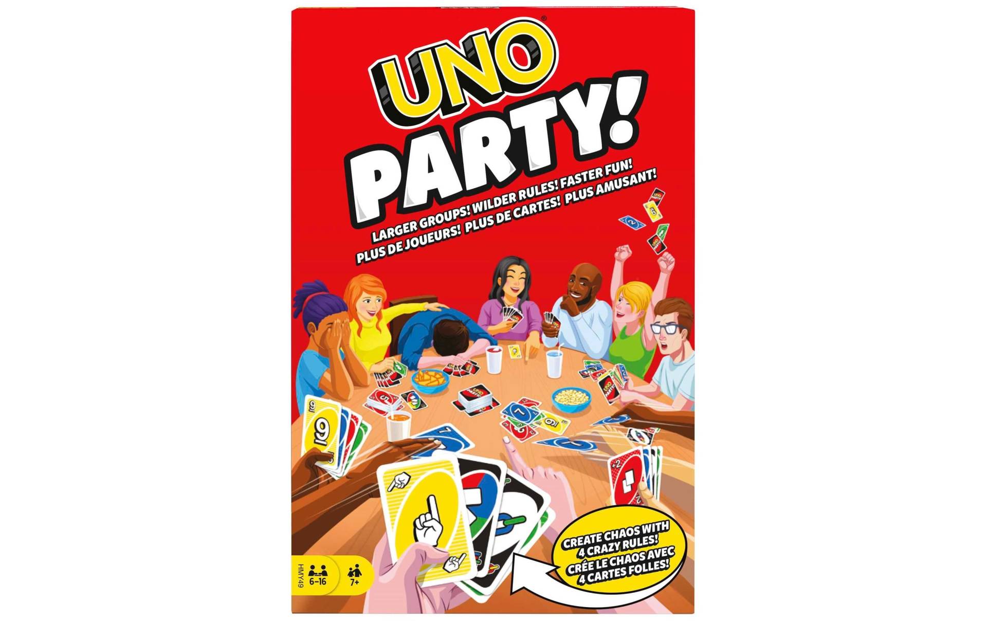 Mattel games Spiel »Kartenspiel UNO Party« von MATTEL GAMES