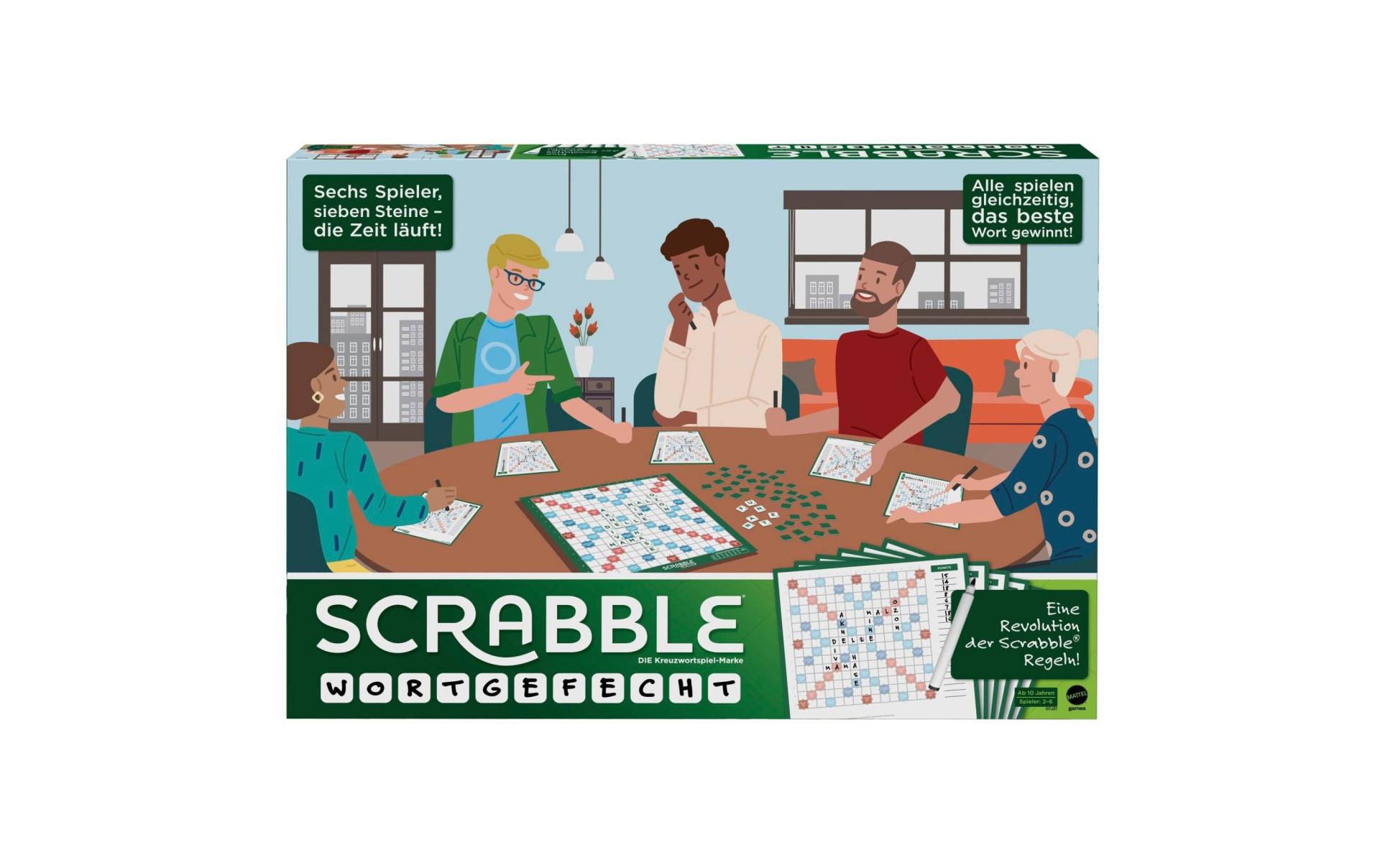 Mattel games Spiel »Scrabbl« von MATTEL GAMES