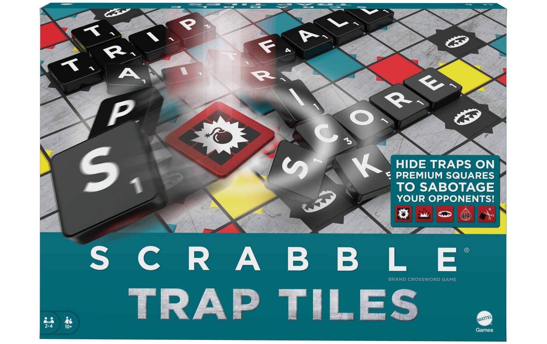 Mattel games Spiel »Scrabble Trap Tiles« von MATTEL GAMES