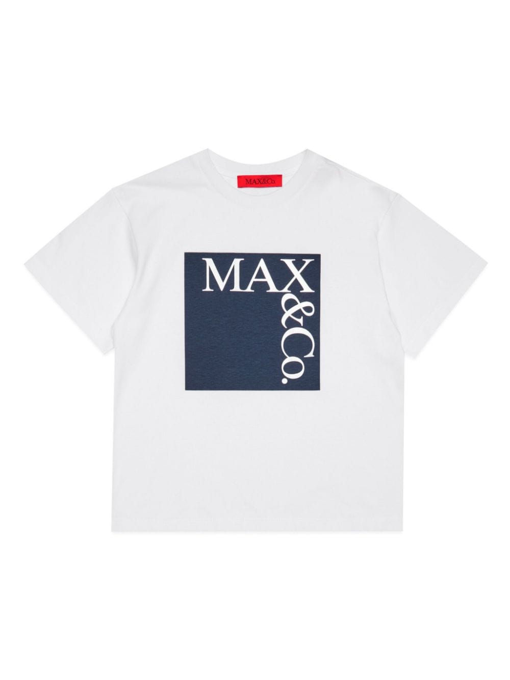 MAX&Co. Kids Icona cotton T-shirt - White von MAX&Co. Kids