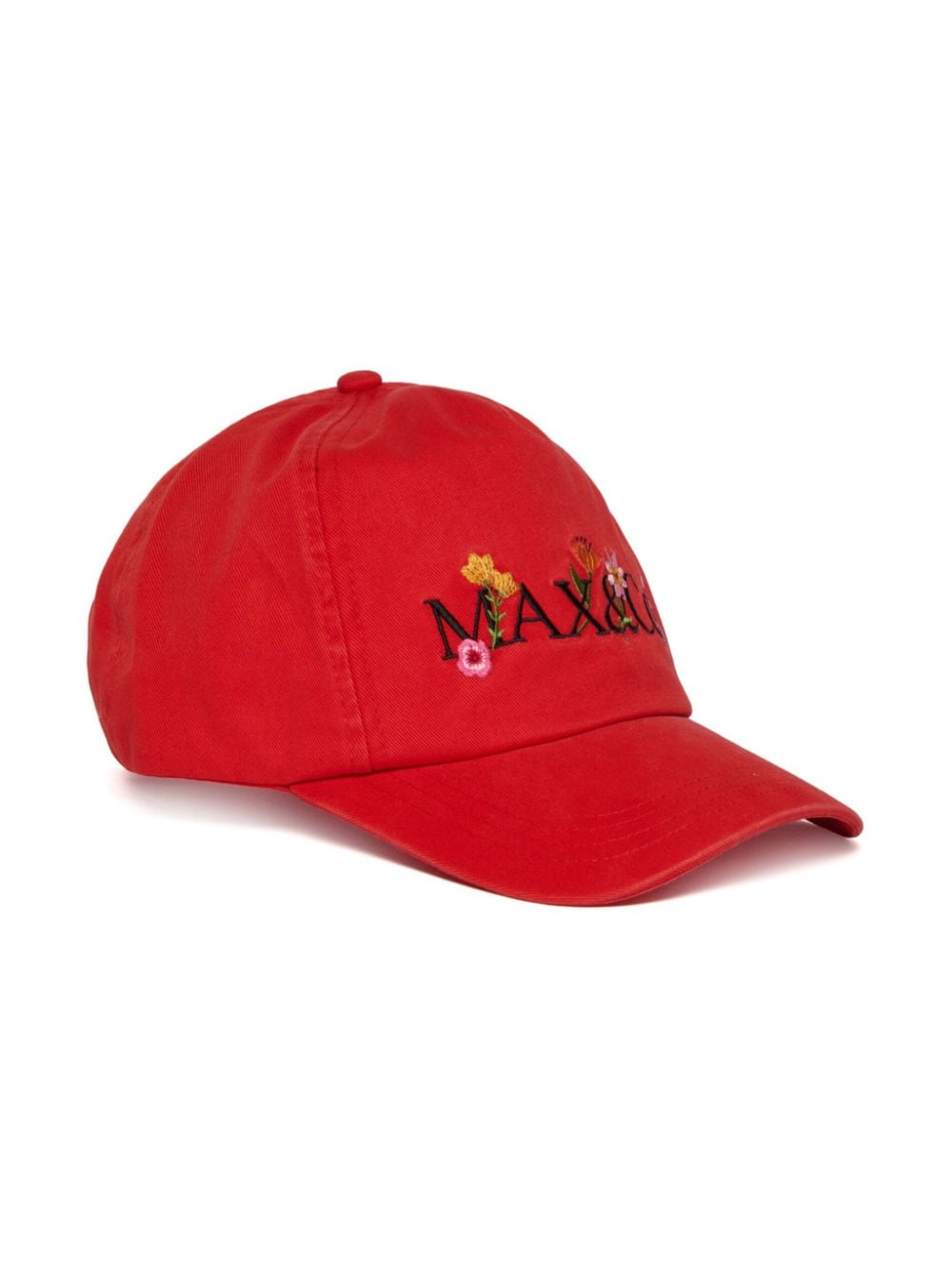 MAX&Co. Kids floral logo-embroidered baseball cap von MAX&Co. Kids
