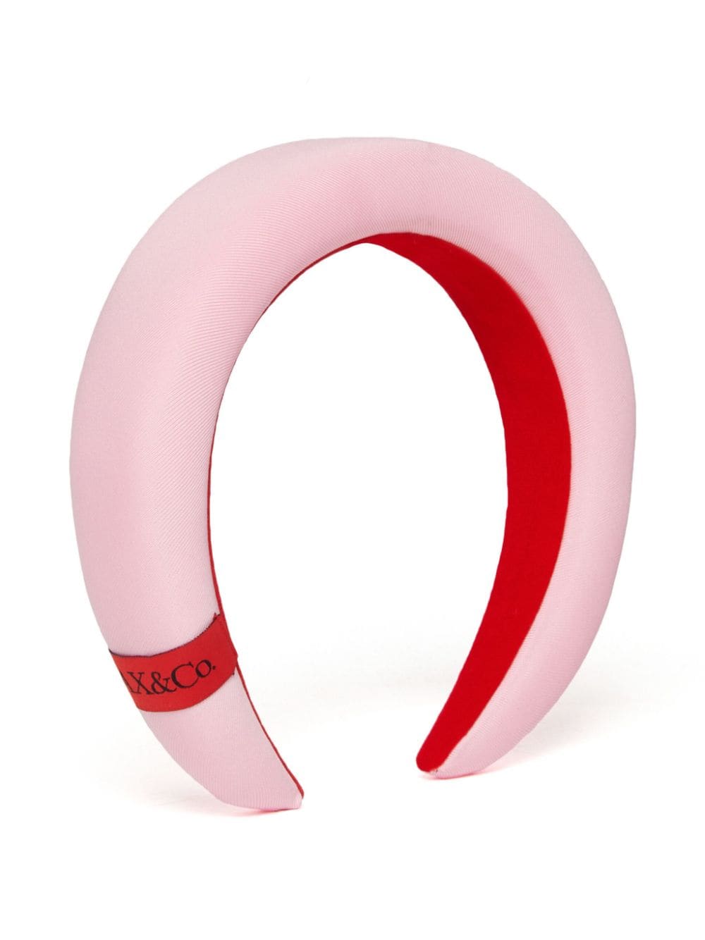 MAX&Co. Kids logo-tag two-tone hairband - Pink von MAX&Co. Kids