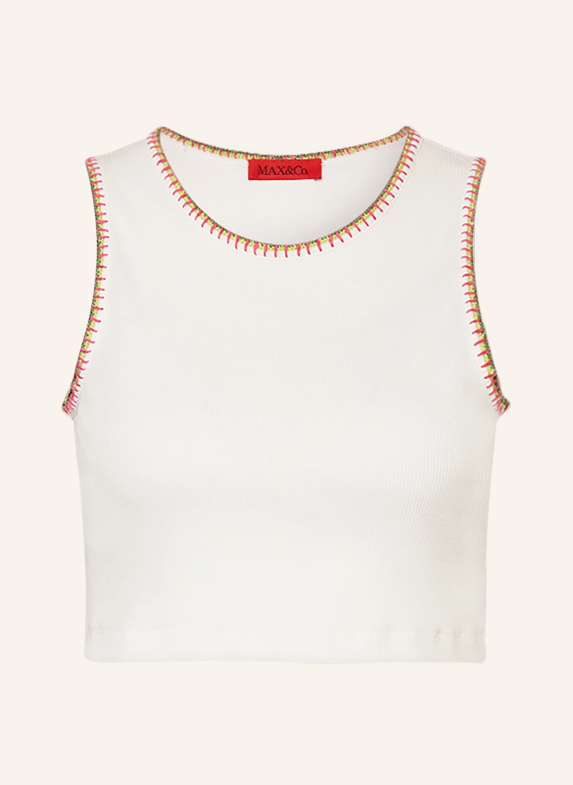 Max & Co. Cropped-Top Nazca weiss von MAX & Co.