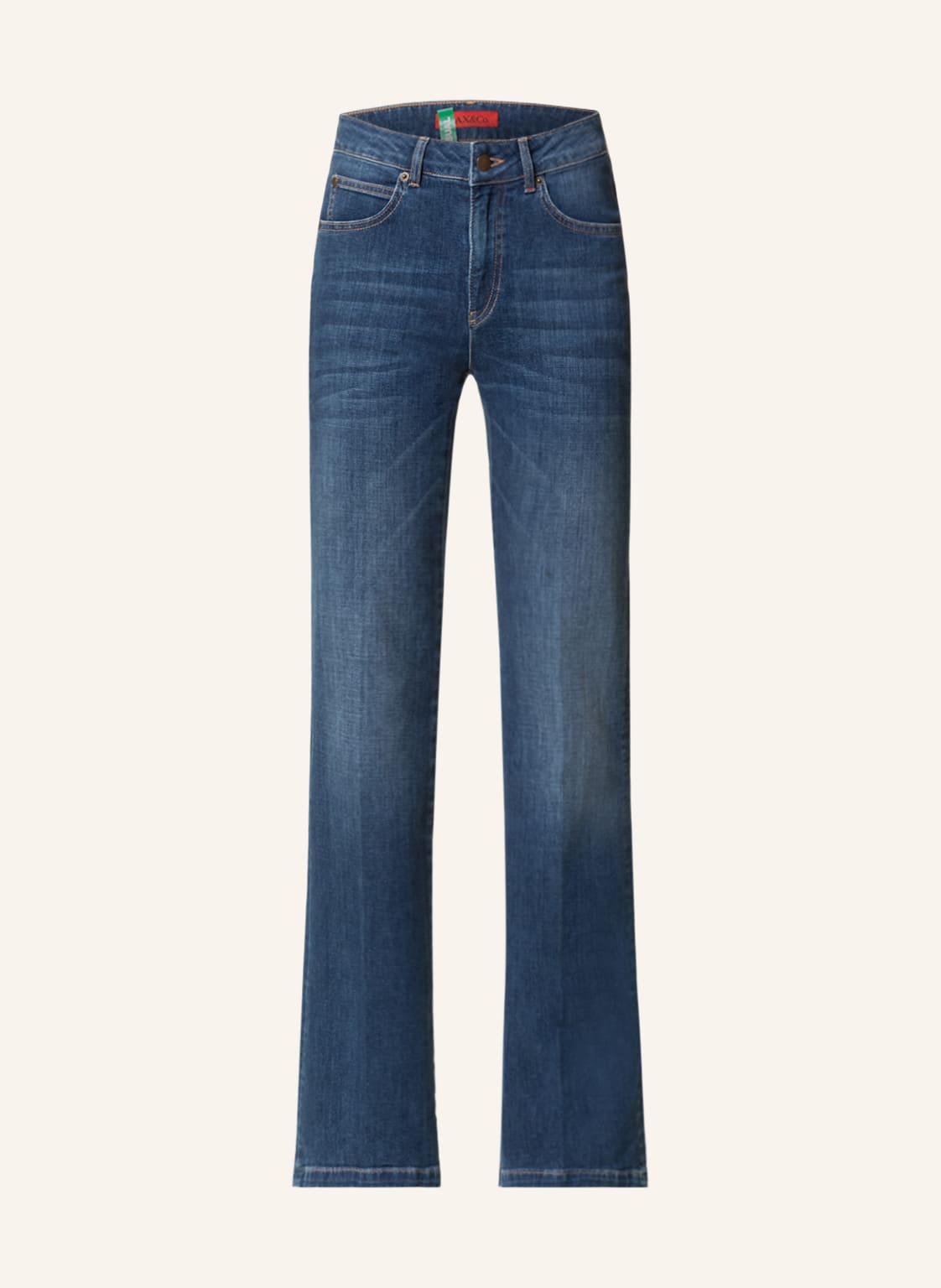 Max & Co. Flared Jeans Pasta weiss von MAX & Co.