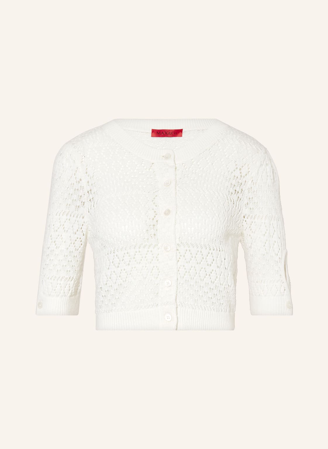 Max & Co. Strickjacke Zemira weiss von MAX & Co.