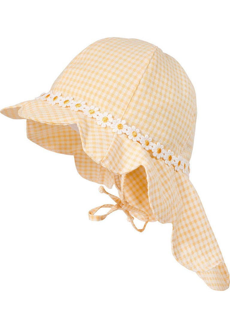MAXIMO Sonnenhut, Mit verspieltem Blütenband und Nackenbogen. von MAXIMO