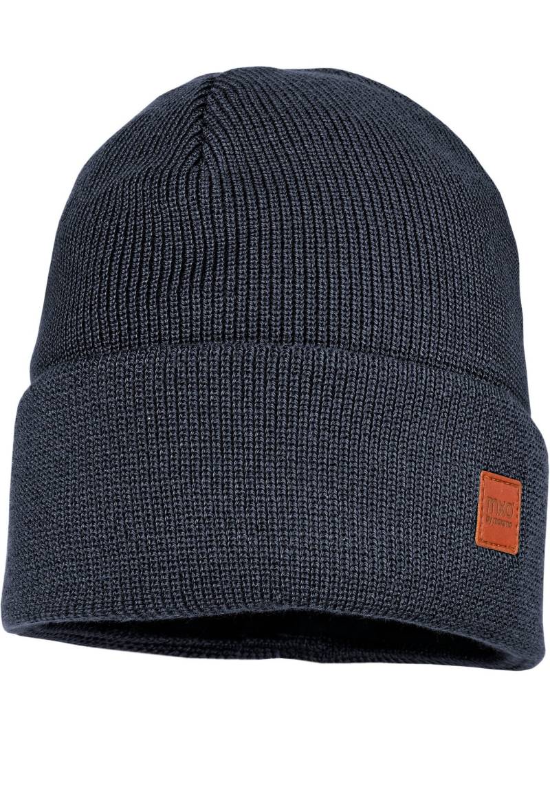 MAXIMO Beanie, mit breitem Umschlag und Futter von MAXIMO