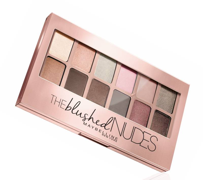 Lidschattenpalette 01 Blushed Nudes Damen multicolor 10g von MAYBELLINE