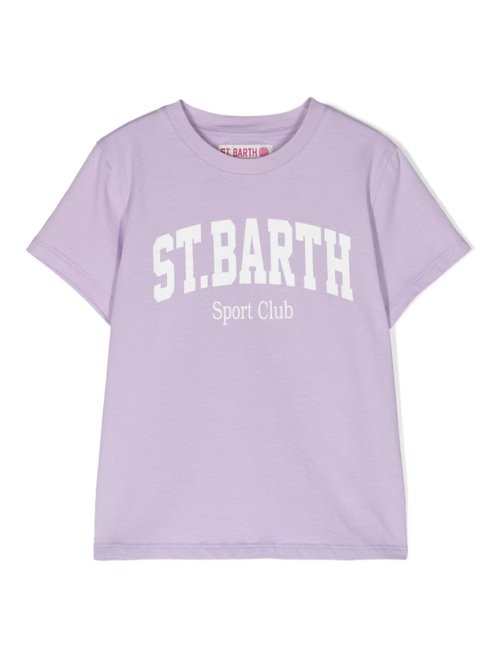 MC2 Saint Barth Kids Elly cotton T-shirt - Purple von MC2 Saint Barth Kids