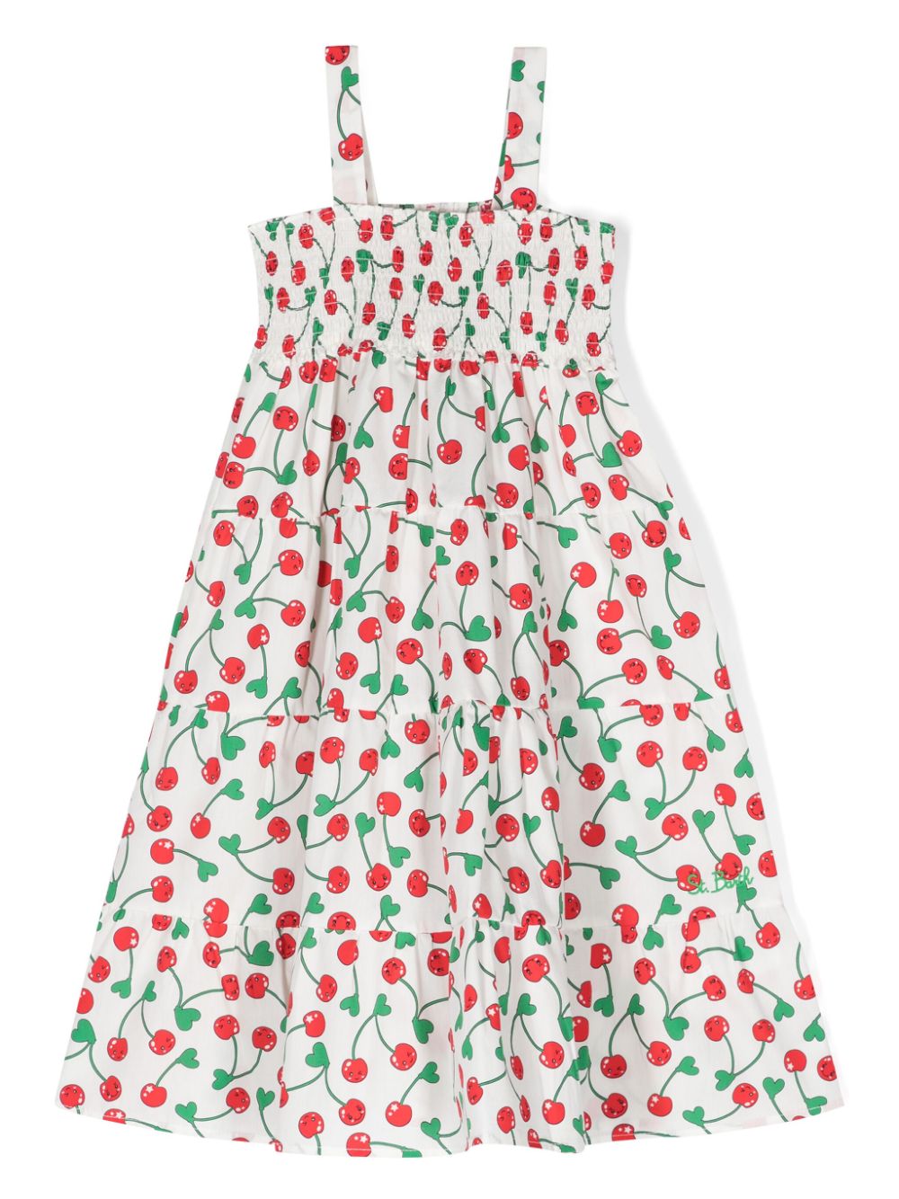 MC2 Saint Barth Kids Jemine JR cherry-print skirt - White von MC2 Saint Barth Kids