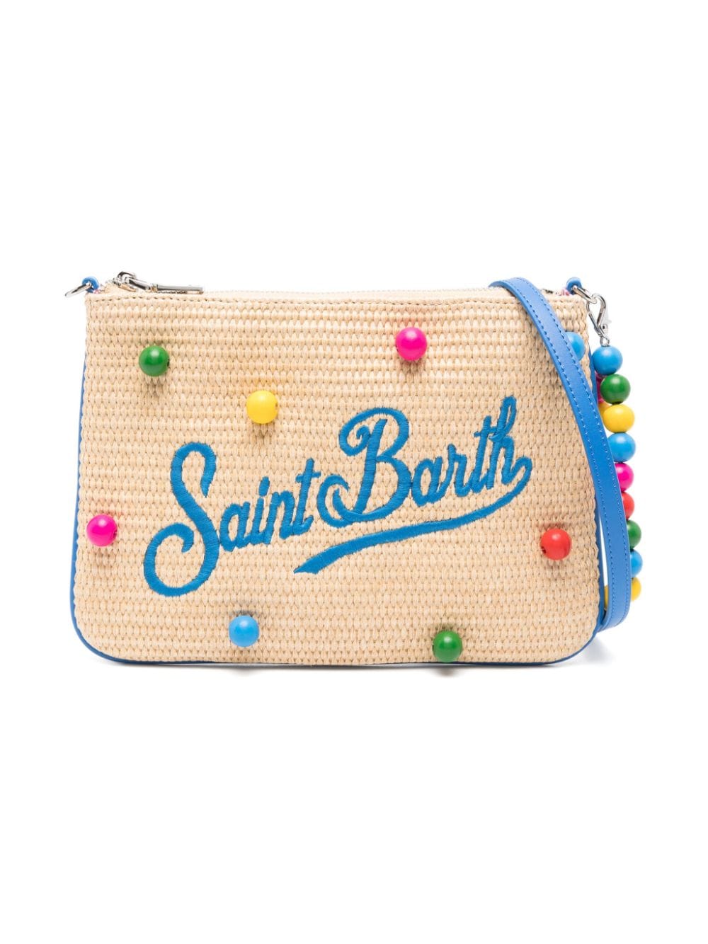 MC2 Saint Barth Kids Parisienne straw bag - Neutrals von MC2 Saint Barth Kids