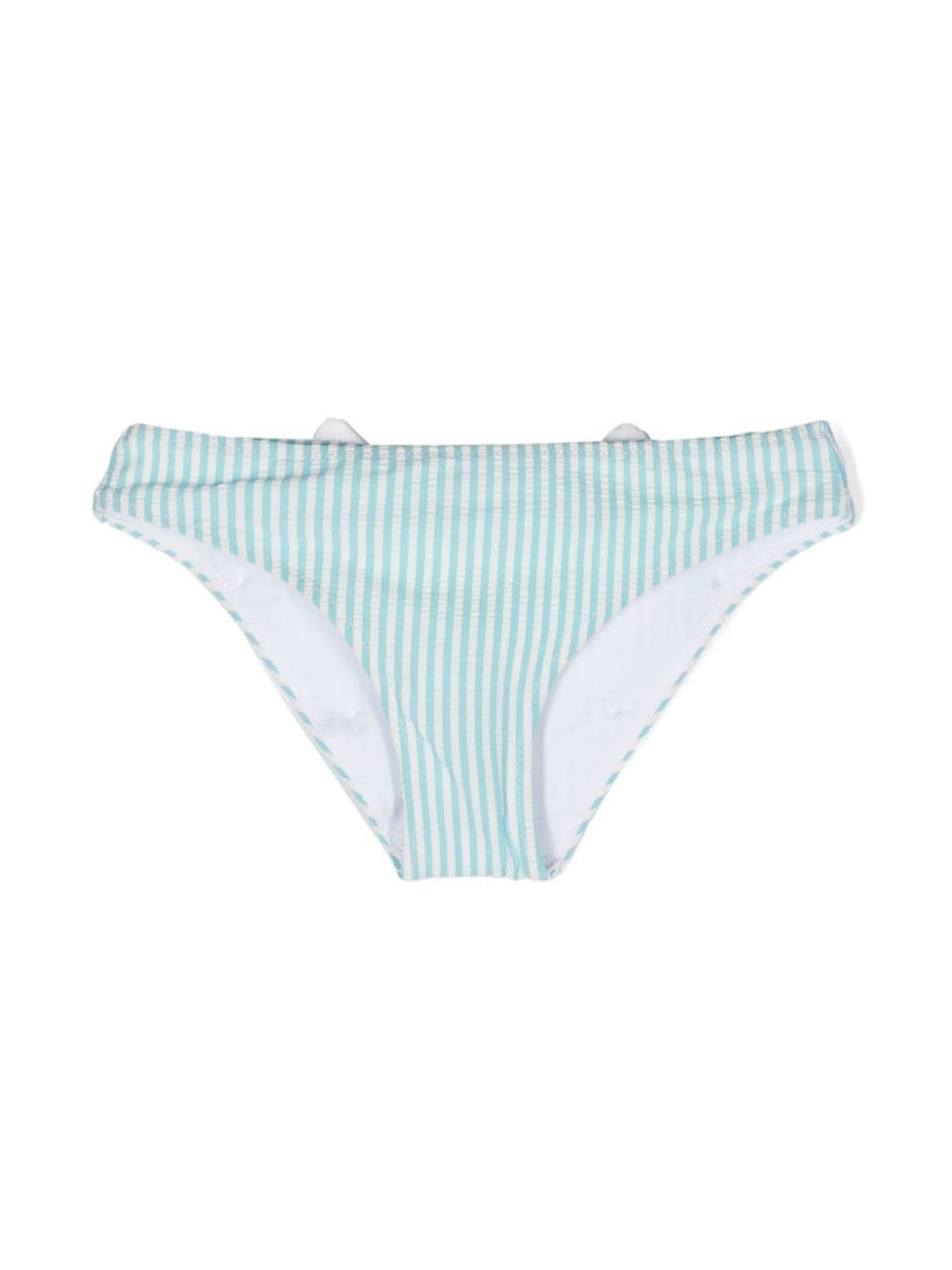 MC2 Saint Barth Kids bow-detail bikini bottom - Blue von MC2 Saint Barth Kids