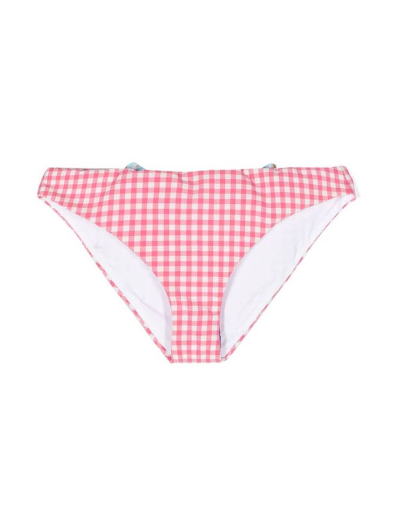 MC2 Saint Barth Kids bow-detail bikini bottoms - Pink von MC2 Saint Barth Kids