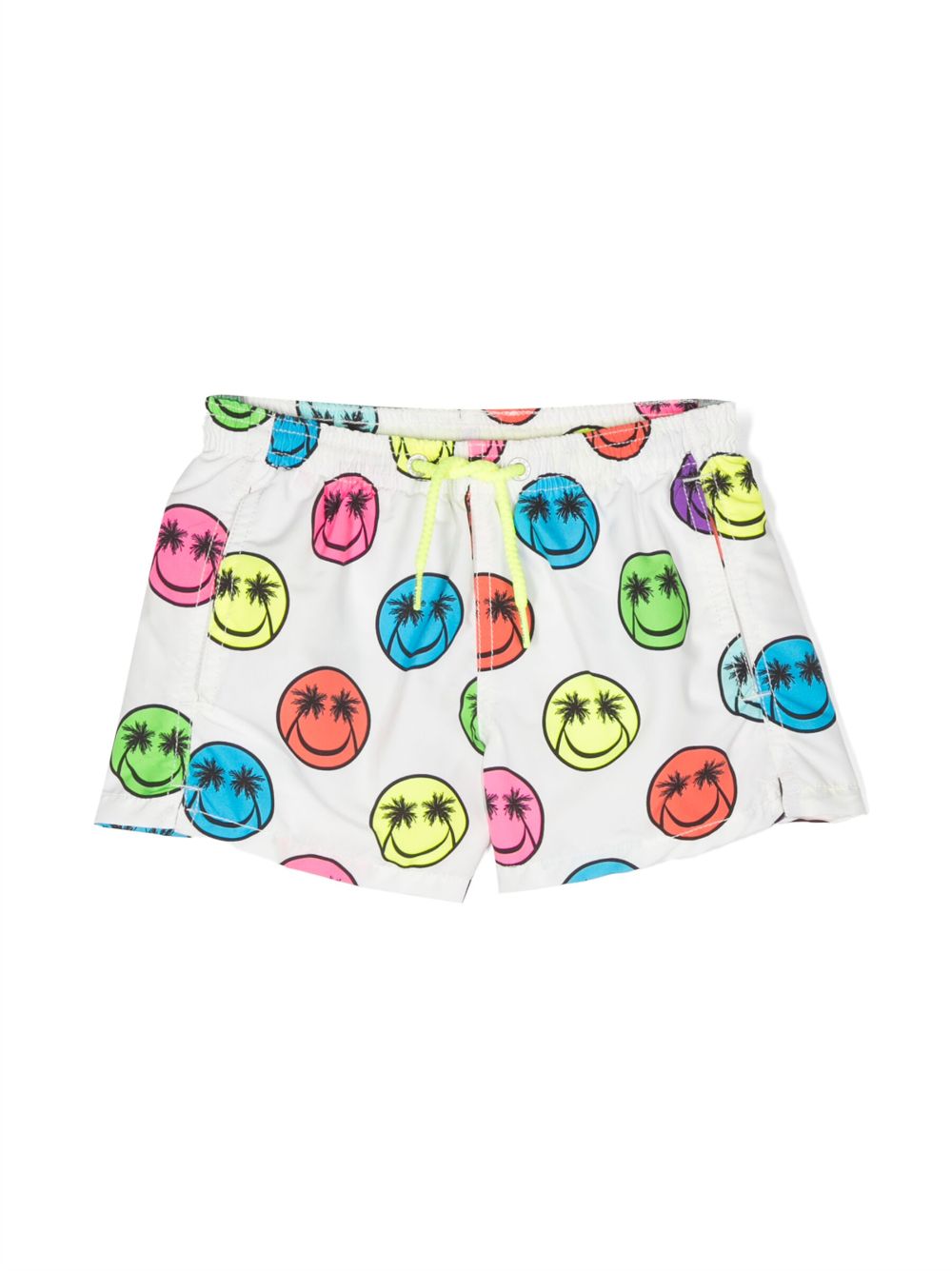 MC2 Saint Barth Kids graphic-print swim shorts - White von MC2 Saint Barth Kids